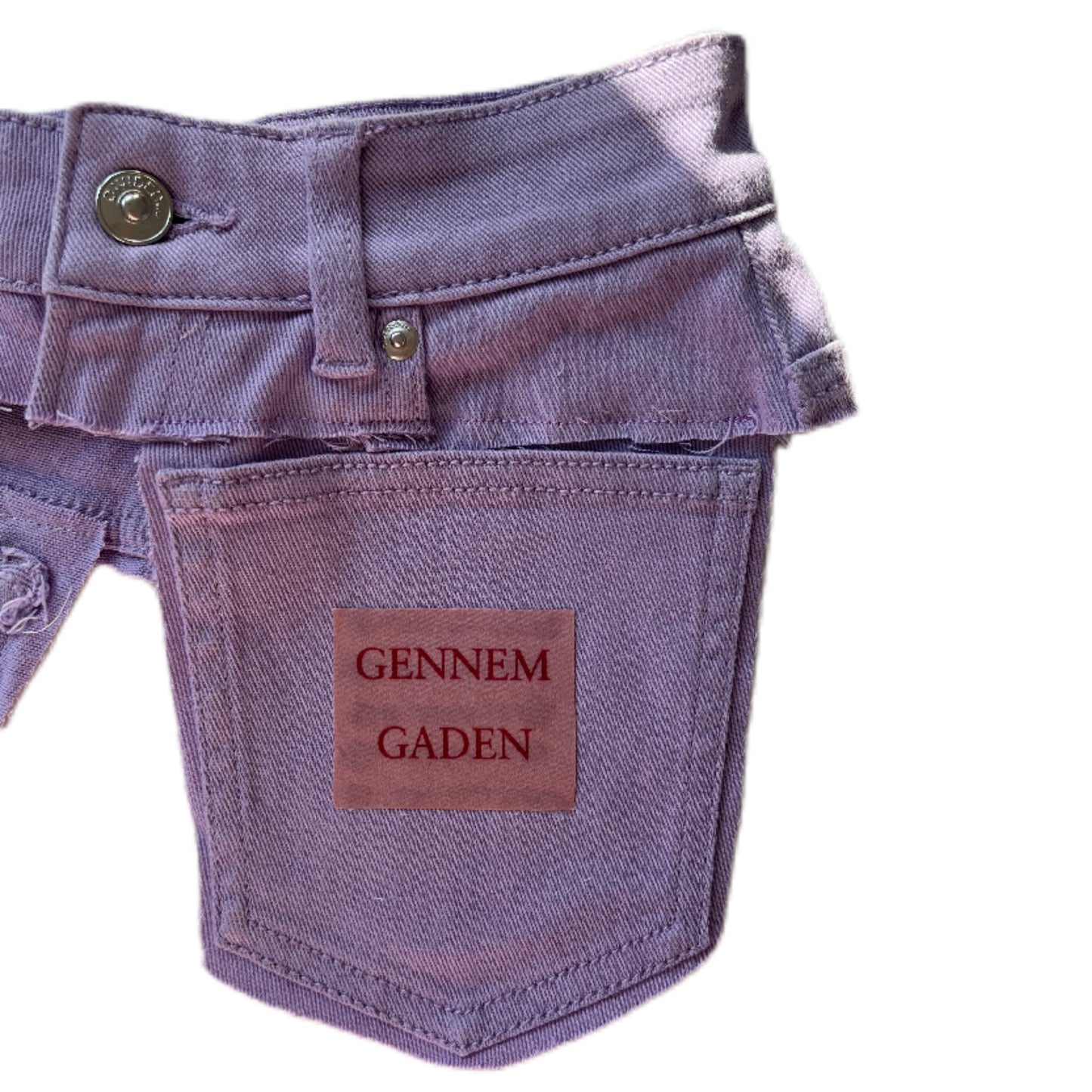 Kand Taske Lilla Denim