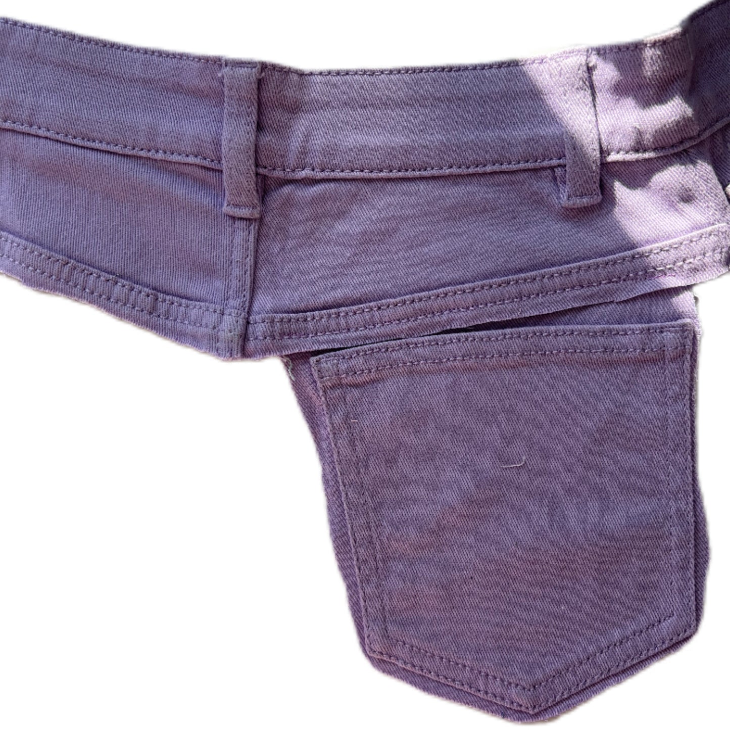 Kand Taske Lilla Denim
