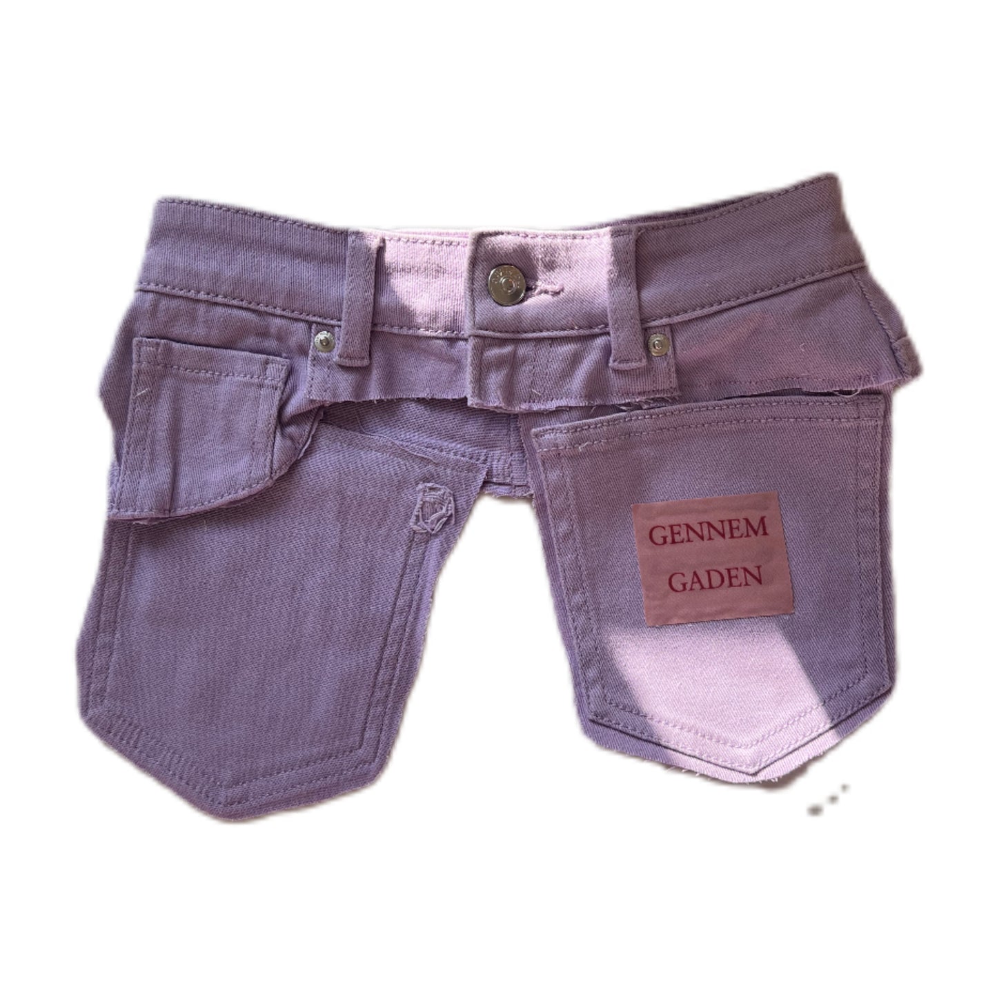 Kand Taske Lilla Denim